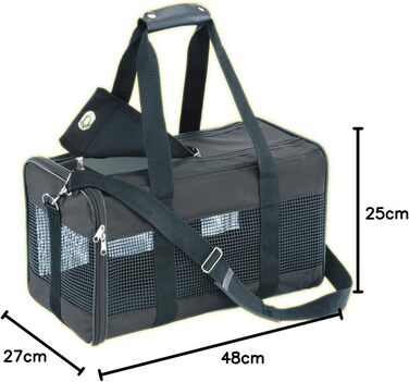 Сумка Nobby Tasche SILAN чорного кольору, 44 x 27 x 25 см, 1 шт.