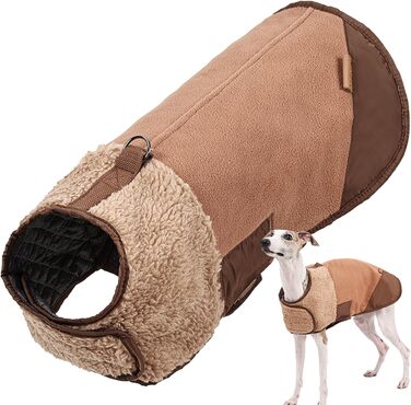 Зимовий теплий одяг для собак - Куртка від вітру та снігу для маленьких та середніх собак (XL)