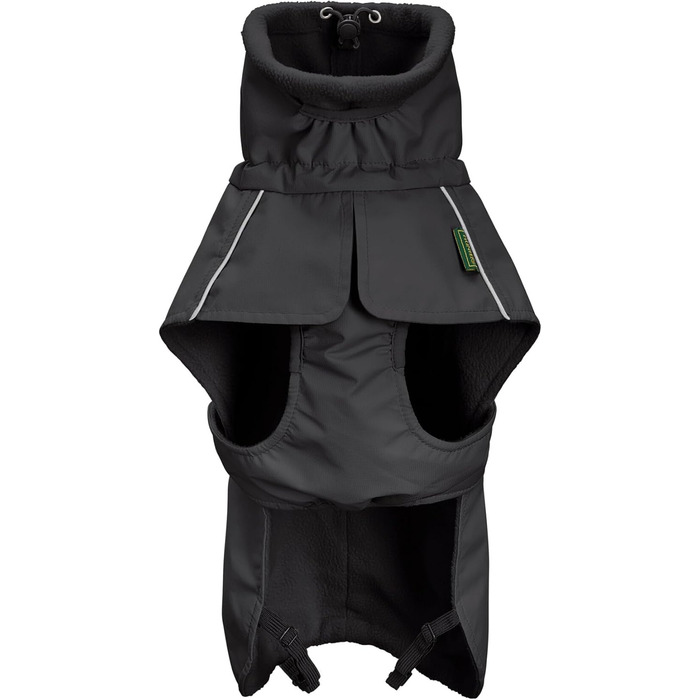 Теплий водонепроникний теплий зимовий одяг для собак HUNTER NORDBY, чорний, розмір 80