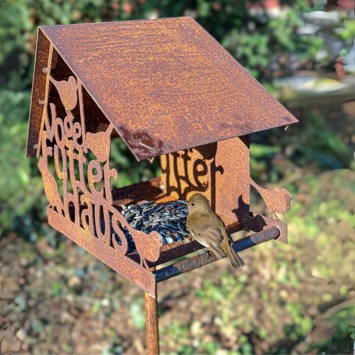 Пташник Maxito на стійкій підставці: стійкий до погодних умов, металевий, 135 см, для саду