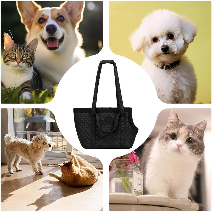 Сумка-переноска для тварин, водонепроникна, регульована, для собак і котів, для прогулянок взимку, в авто, на вулиці, в громадському транспорті