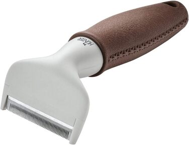 Трімштригель Hunter SPA з нержавіючою сталлю для собак та коней, 15,5 x 6,5 см, 47 зубців