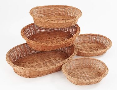 Корзина для собак Tigana з плетінням з лози, з натуральної соломи, 70 см (без подушки)