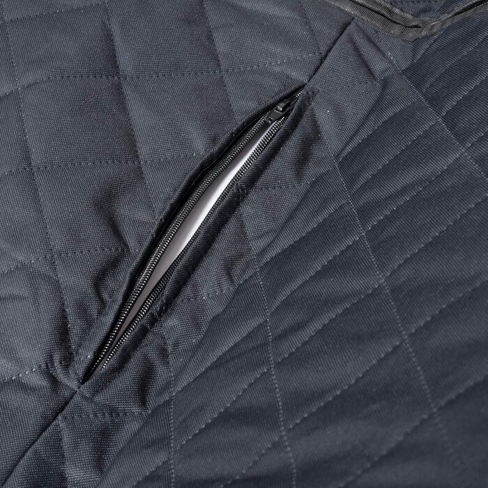 Автомобільна захисна ковдра JAMAXX з боковими захистами, водонепроникна, пральна, роздільна - ковдра з великими кишенями та блискавкою, повністю роздільна