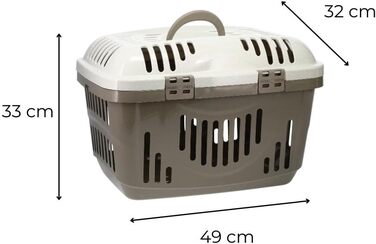 Транспортна переноска для котів з верхнім відкриванням, без стресу. Підходить для собак, котів, тварин. Транспортна коробка для котів, кроликів.