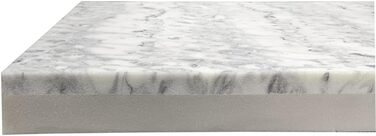 Лежанка для собак з Memory Foam, водонепроникний вкладиш, знімна наволочка - 2 розміри, 12 кольорів, чорний Canvas (середній, 34'X27'X3')