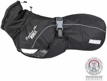 Зимова куртка для собак TRIXIE Explore, чорна, L (62 см), водонепроникна та вітронепроникна, придатна для прання в машині