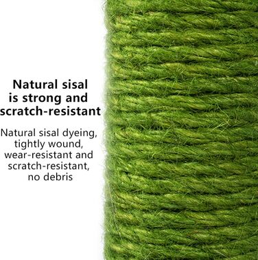 Дерево-кігтеточка для котів у вигляді кактуса, велике, зелене, інтерактивне | Дерево для котів, кігтеточка для кошенят