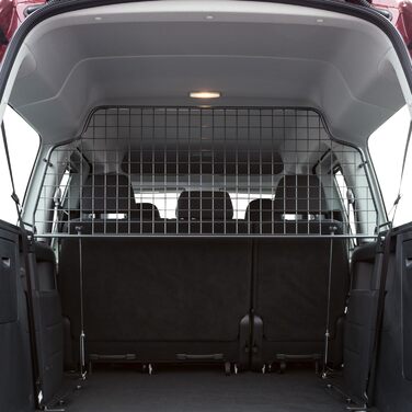 Сітка-перегородка Travall для Volkswagen Caddy (2003-2020). Захист багажника для собак, міцне сталеве сітка.