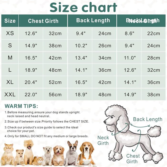 Світшот Idepet з флісу, 2 шт. в наборі, теплий одяг для домашніх тварин, еластичний, для маленьких собак та котів, зелений та темно-зелений, розмір XXL