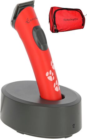 Машинка для грумінгу собак Aesculap Exacta ROT - акумуляторна, для точних робіт (лапи, вуха), з чохлом