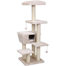 Дряпка для котів Europet Bernina North Dakota 48x48x141 см, кремова