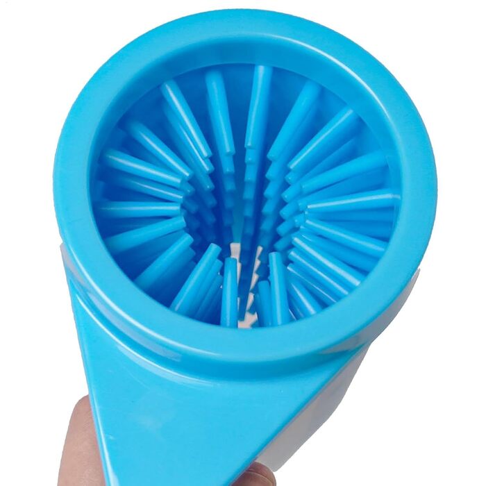 Очисник для лап собак з силікону, портативний, знімний, для пральної машини, з щіткою, Dome B.As Picture