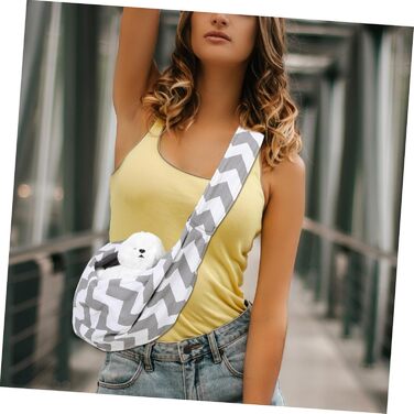 Сумочка для собак BESPORTBLE - переноска для маленьких собак та цуценят, дихаюча, легка, з регульованим плечовим ременем для подорожей та прогулянок