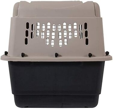 Petmate Ultra Vari: Будка для собак середнього та великого розміру, 101.6 см, 70-40.8 кг, Taupe/Schwarz (L 71 x B 52 x H 55 см)