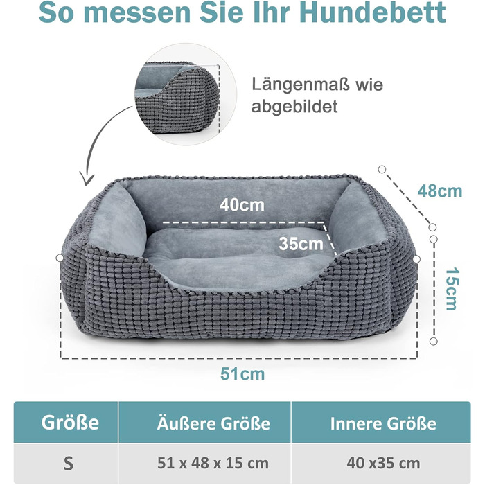 Крізь для собак маленьких порід, сірий, 51x48x15 см - Joejoy