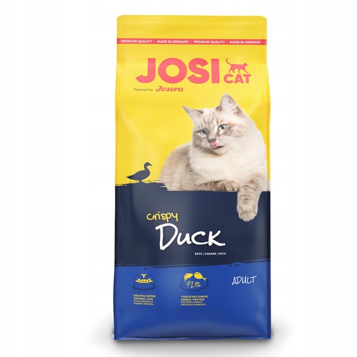 Сухий корм для котів Josera JosiCat Crispy Duck з качкою, 10 кг