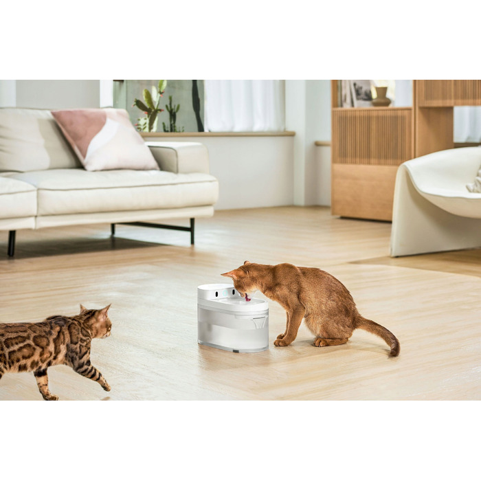 Фонтан-поїлка для котів CATLINK, пластикова, 2300 мл