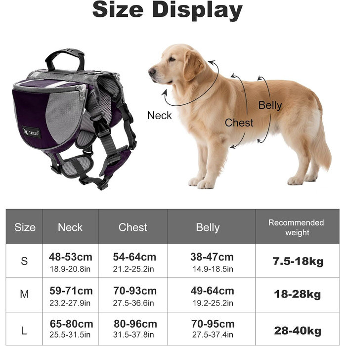 Шлейка для собак середніх та великих порід PETCUTE, чорна, з ручкою, для прогулянок, тренувань, відбиваючі елементи, водонепроникна (M)