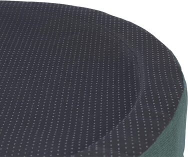 Тріксі МістоСтиль Квіткове ліжко для собак, 80x65 см, темно-зелене - овальне ліжко-кошик для середніх собак, зручне та миється - 37733 L 70 x B 65 x H 24 см