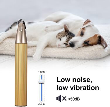 Електрична машинка для стрижки тварин з LED-підсвічуванням, бездротова, USB, для собак, котів, чорна