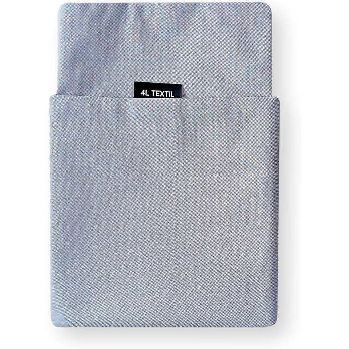 Водонепроникне лежанка для собак 80x60 см ZOE 4L Textil - лежанка для собак середнього розміру, знімний чохол, сірий колір