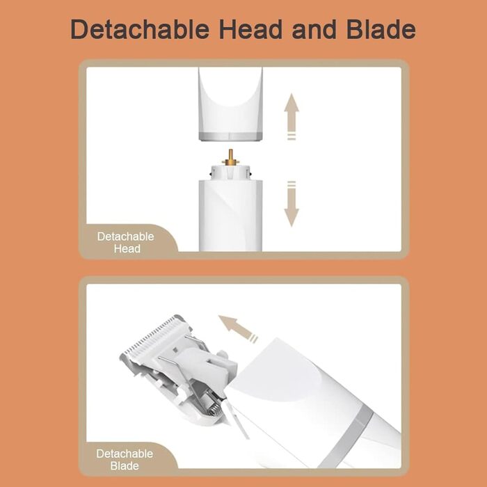 Мультитрим Pro від Dr Pfoten: професійна 4-в-1 машинка для стрижки собак та котів. Тиха машинка для грумінгу, триммер для догляду за лапами.