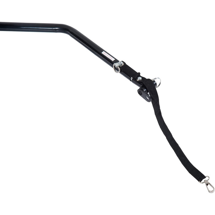 Причіп для велосипеда HOMCOM - вантажний причіп для дітей, чорний