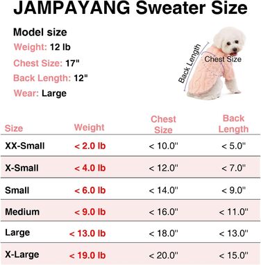 Теплий пуловер для собак та котів, 3 шт. в наборі (рожевий, фіолетовий, рожево-червоний), розмір Medium