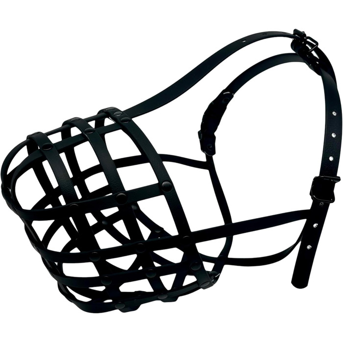 Корзина для дресирування собак L&J Pets Biothane для догів (XDB1, чорний)