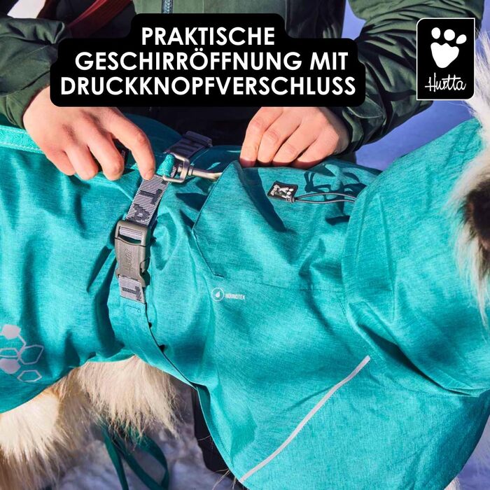 Дощовик для собак Hurtta Monsoon Coat II ECO (Рубін, 45 см)