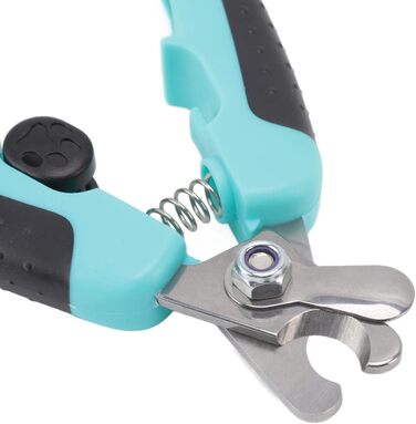 Тример для догляду за кігтями домашніх тварин, нержавіюча сталь, набір з гребінцем, безпечний та зручний інструмент для маленьких собак