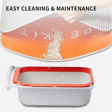 PETKIT Автоматичний туалет для котів PURA MAX 2/PURA X, водонепроникний, з сенсорним килимком, не ковзає