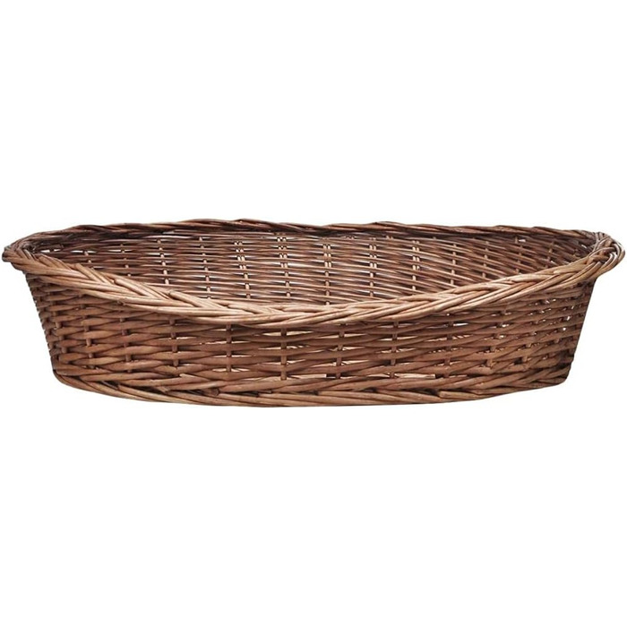 Корзина для собак Weide, лежанка для тварин, кошик для котів та собак, натуральний матеріал, 90 см