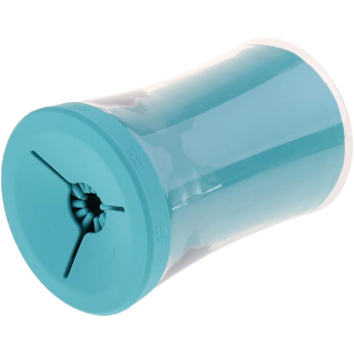 Миска для миття лап собакам, очищувач лап для собак, синій