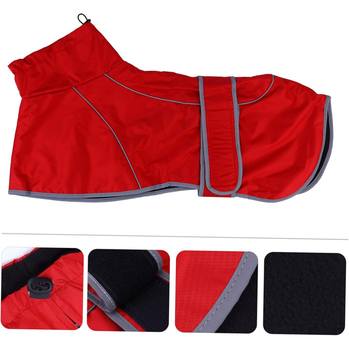 Водонепроникний дощовик для собак BESPORTBLE, XXL - надійний захист від дощу та осінньої негоди