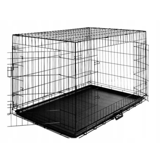 Металева клітка для середніх собак AML, 47 x 76 x 53 см