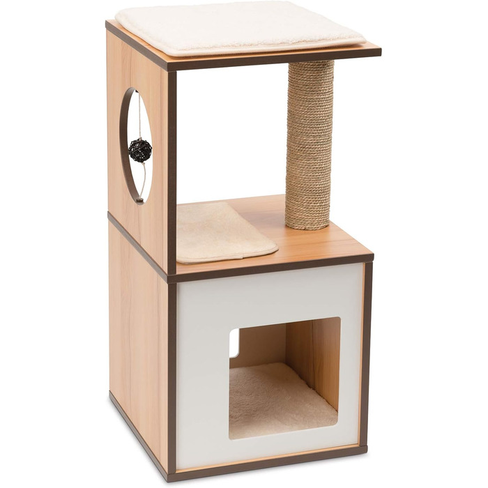 VESPER 52075 Меблі для котів Box, малі, горіх