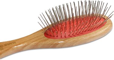 Професійна щітка для грумінгу шерсті Mars Professionelle для собак та коней, нержавіюча сталь, 2,5 см, довжина 7,5 дм