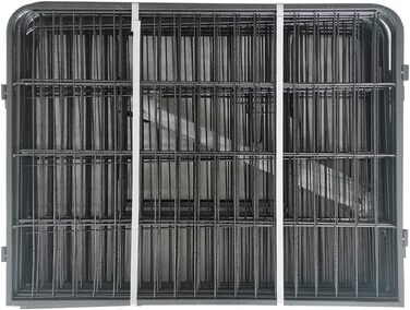 Металевий вольєр для собак та цуценят, переносний загон для тварин, 12 штук, 60 см