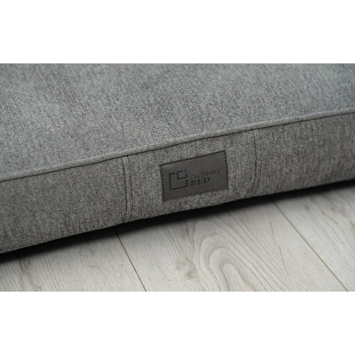 Килимок для собак Sofi Grosse - зручний лежак для середніх та маленьких собак. Лежанка з поліуретану, миється, м'яка, довговічна, стійка до зношування та розривів (XXL, 130x100 см, сірий)