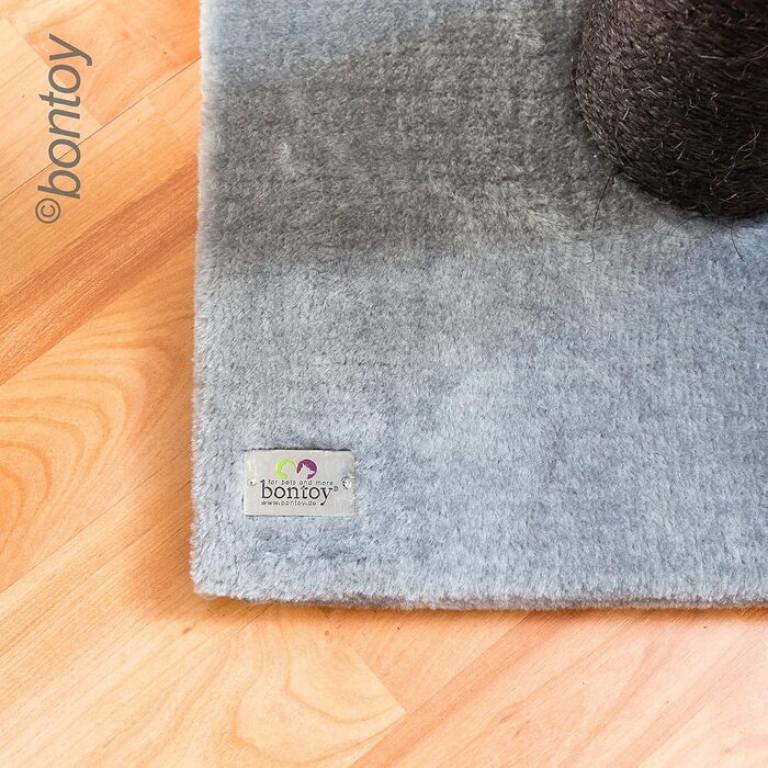 Драпак для котів Bontoy Paul I 40 x 40 x 90 см | Стабільний | з 2 іграшками | для дряпання та ігор