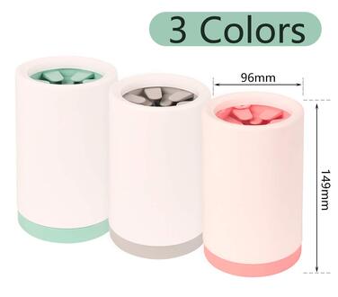 Очисник лап для тварин: мийка лап для собак та котів з м'якого силікону, портативна, 14,9 x 9,6 см