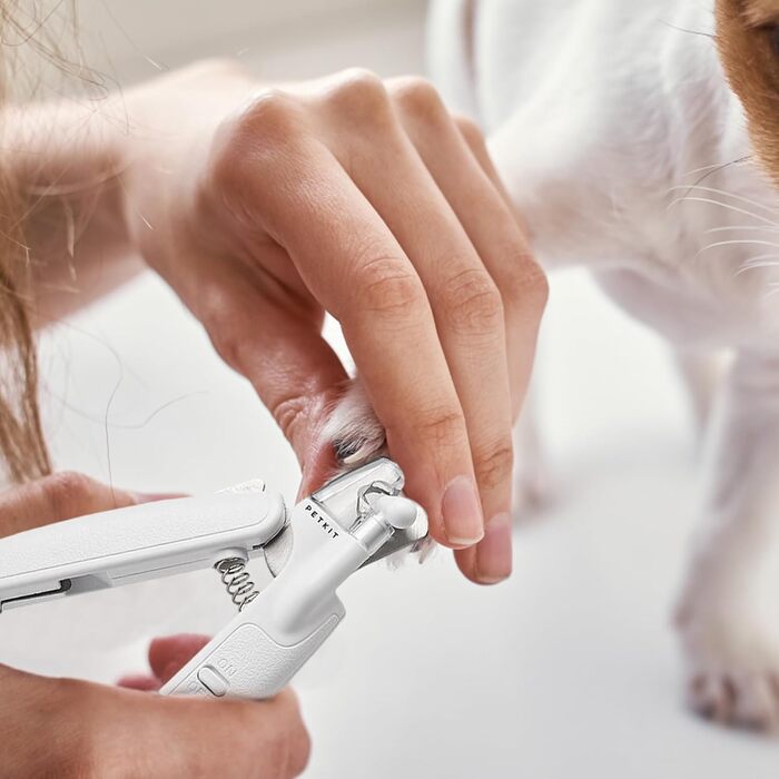 Триммер для обрізання кігтів собак та котів з LED-підсвічуванням | Бездротовий, для дому, подорожей, професійний