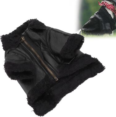 Зимовий теплий куртка для собак від TARSHYRY: шкіряна вітронепроникна модель для великих, середніх та маленьких собак. Стильний мотоциклетний одяг для тварин (XL)