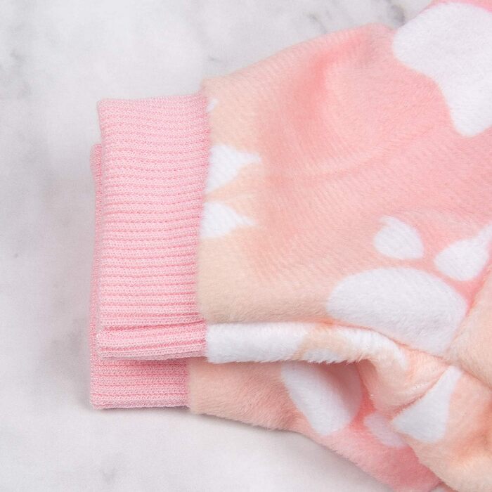 Піжама для собак CuteBone з градієнтом відбитків лап, XL, м'яка та еластична, підходить для маленьких та середніх собак