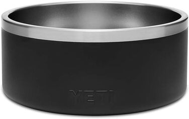 YETI Boomer 8 - Миска для собак з нержавіючої сталі, чорна, 1.8 л, протиковзна
