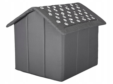 Будка для собак з подушкою, затишний будиночок для пса Doggy - R3: 52x46