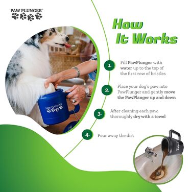 Засіб для чищення лап домашніх тварин. Ефективний засіб для догляду за лапами собак. Чорний колір.