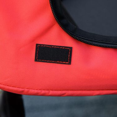 Дитяча візок для тварин PawHut: зручний, з гальмом, 600D Oxford, сталь, червоний